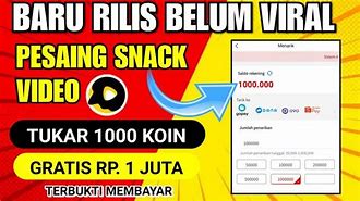 Apk Penghasil Uang Mirip Snack Video 2022 Terbaru Video